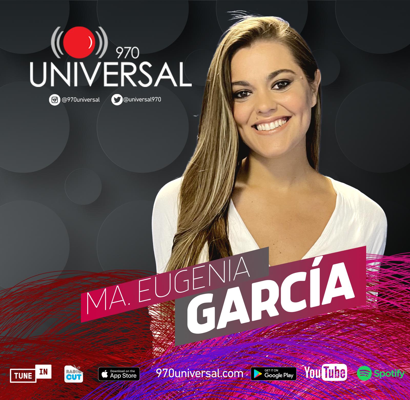 La periodista María Eugenia García se suma temporalmente a De taquito Universal