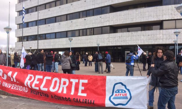 La Universidad se moviliza ante los recortes planteados en la Rendición de Cuentas