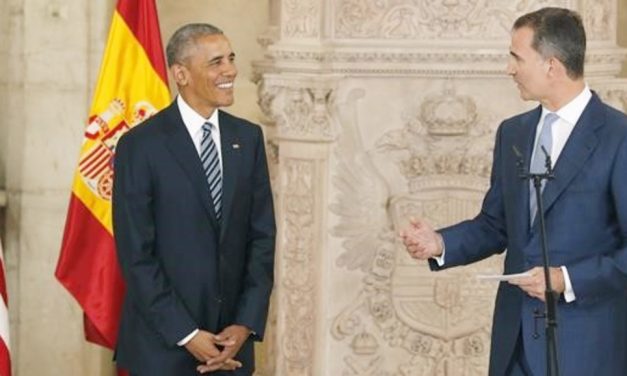 Abreviada visita de Obama a España