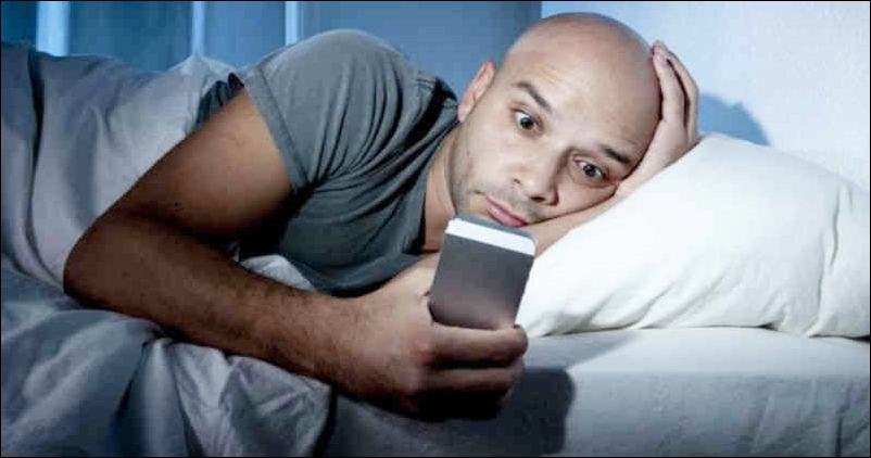 El insomnio por el celular