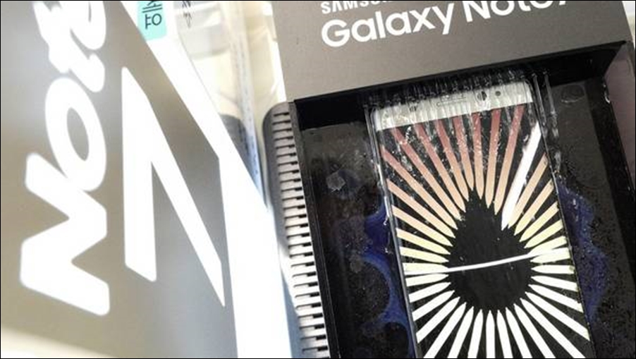 Galaxy Note 7; Samsung detiene producción tras  incendio de varias baterías