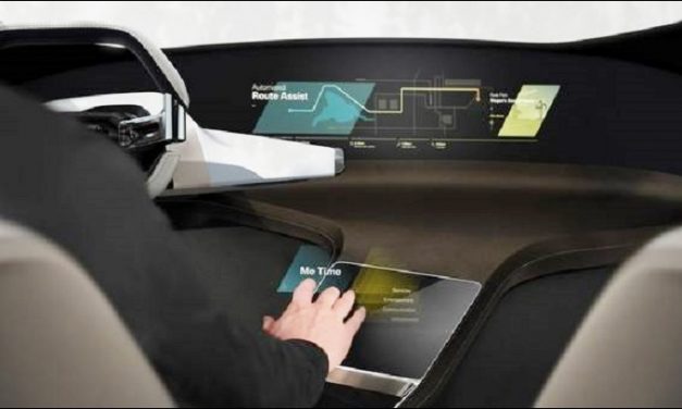 BMW diseña interiores con imágenes que se proyectan en el aire