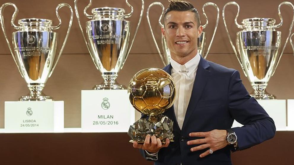 Cristiano Ronaldo ganó su cuarto Balón de Oro