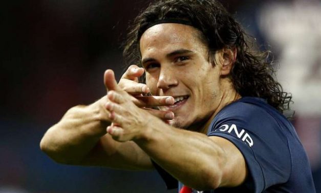 Cavani alcanzó a Ibrahimovic en la goleada del PSG