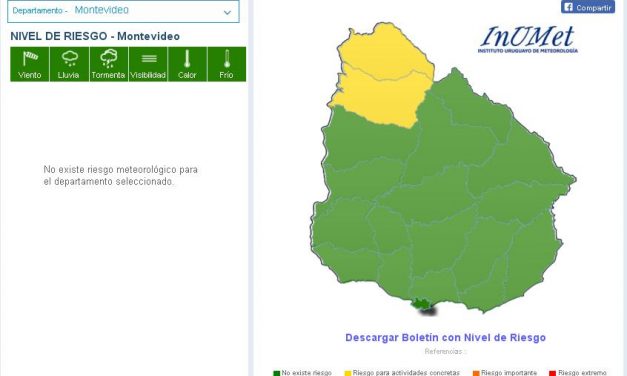 Meteorología actualizó sus datos con advertencia para Salto y Artigas