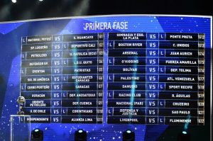 Sudamericana2017 cruces de la 1a fase