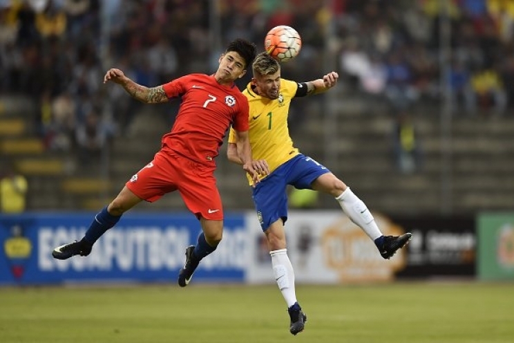 Chile le sacó un valioso punto a Brasil en el