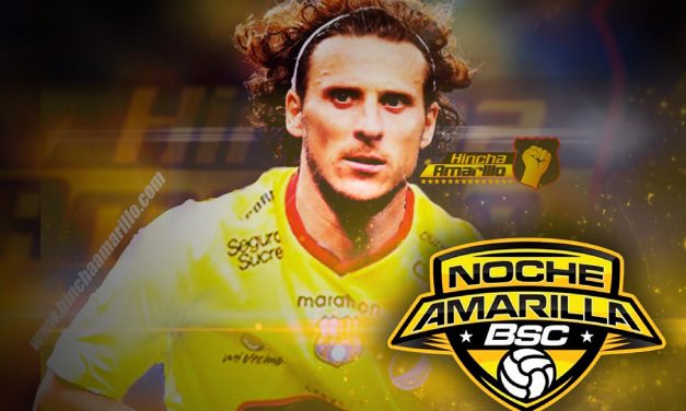 Diego Forlán fue la figura en la Noche Amarilla del Barcelona