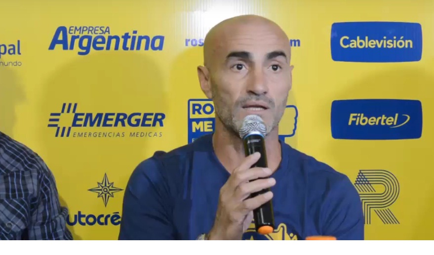 Las primeras declaraciones de Paolo Montero como técnico de Rosario Central