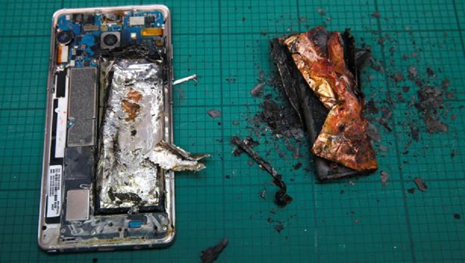 Fueron defectos en las baterías lo que provocaron los incendios del Galaxy Note 7, asegura Samsung