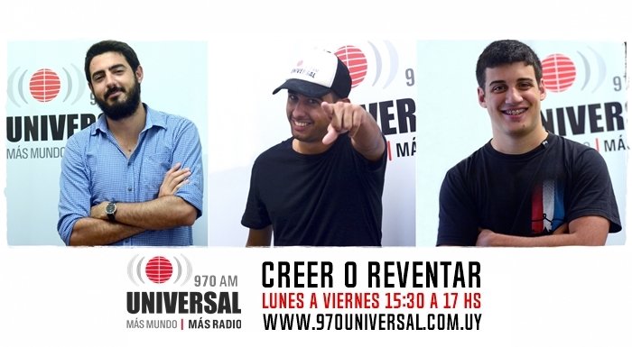 Los creadores de «CREER O REVENTAR» visitaron FACTOR 970 y molestaron al Dr. Ariel Fernández