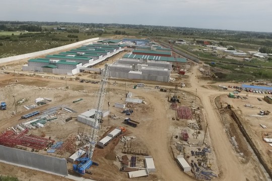 Cárcel de Punta de Rieles 75 % construída