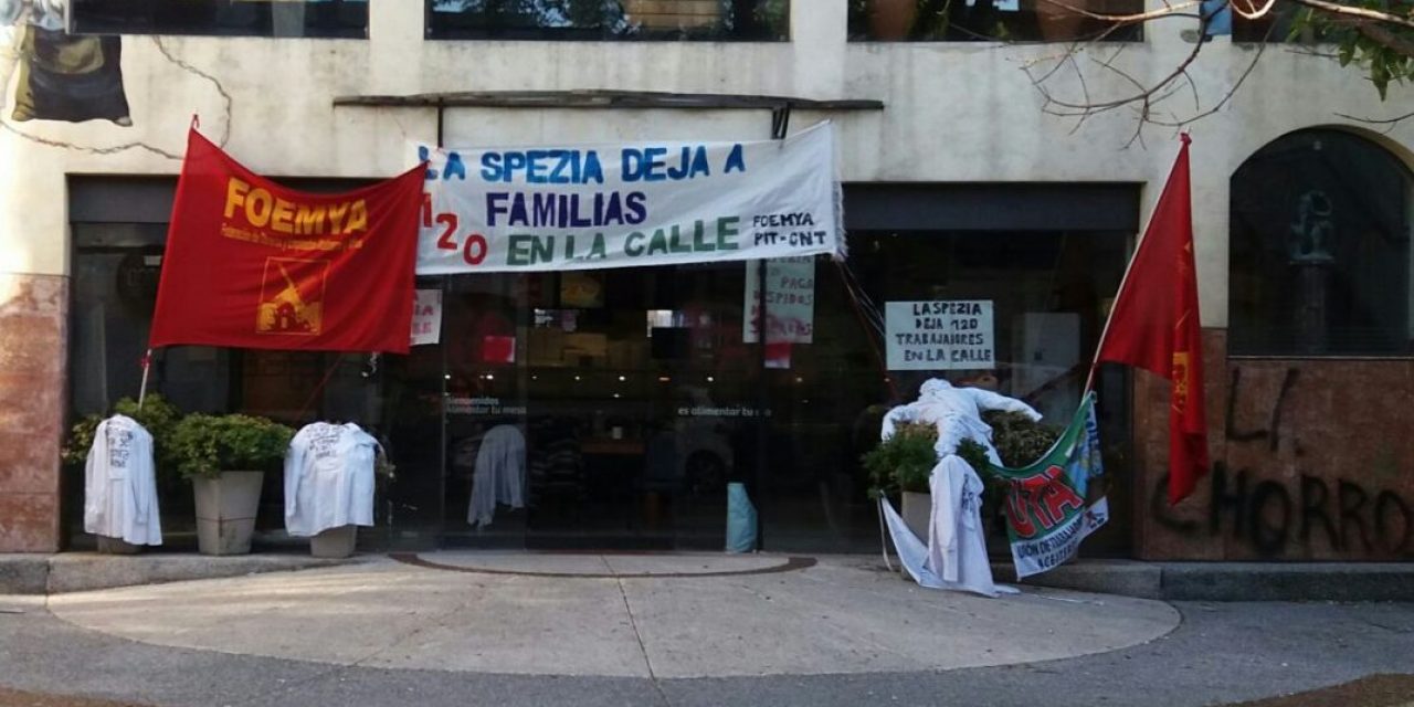 Trabajadores de La Spezia ocuparon local central en reclamo de pagos adeudados