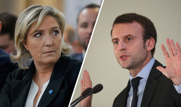 Le Pen y Macron al balotaje en Francia