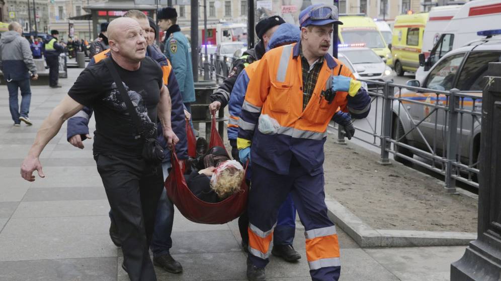 Al menos 11 muertos en ataque terrorista en San Petersburgo