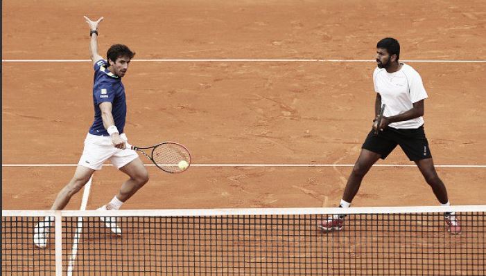 Cuevas y Boppana siguen adelante en el Masters 1000 de Roma