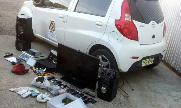 Operativo Halcón incauta cocaína, dinero, armas y bienes hurtados en Paysandú