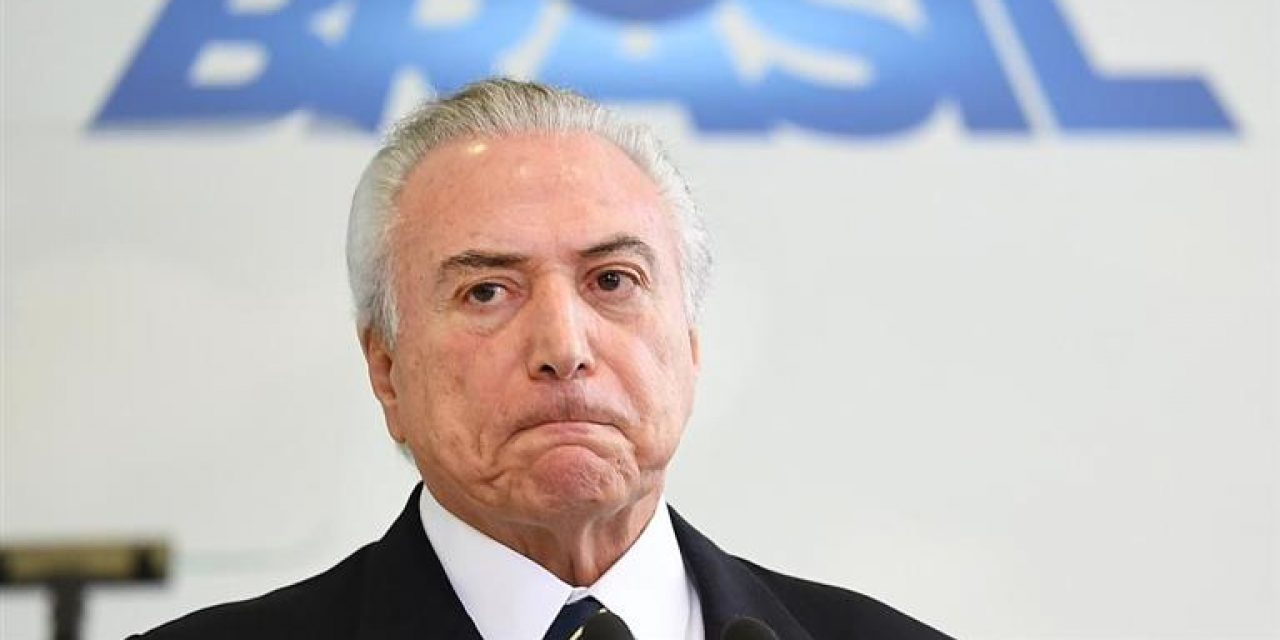 Policía Federal acusa de corrupción al Presidente de Brasil