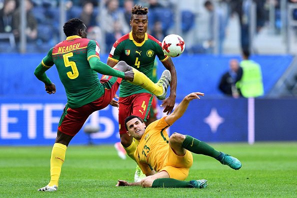 Camerún empató con Australia por la Copa Confederaciones