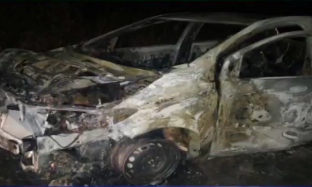Esperan pericias para determinar cómo murieron personas en auto incendiado