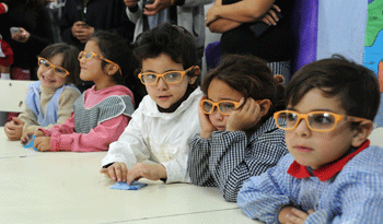 Programa de Salud Visual pesquisó a 581 alumnos y entregó 54 pares de lentes
