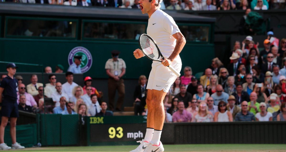 Federer en semifinales, Murray y Djokovic afuera de Wimbledon