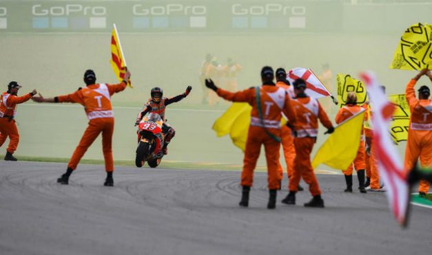 Márquez se quedó con el Gran Premio de Sachsenring