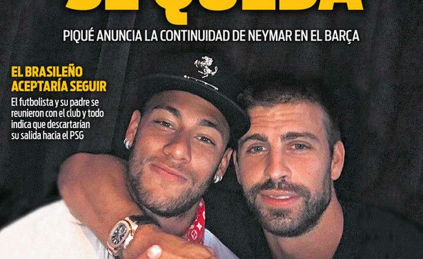 Neymar se queda