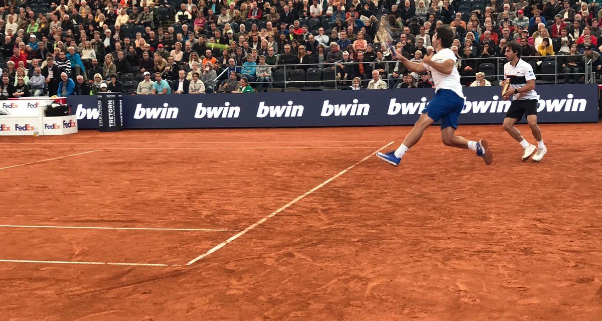 Cuevas perdió en dobles la final de Hamburgo