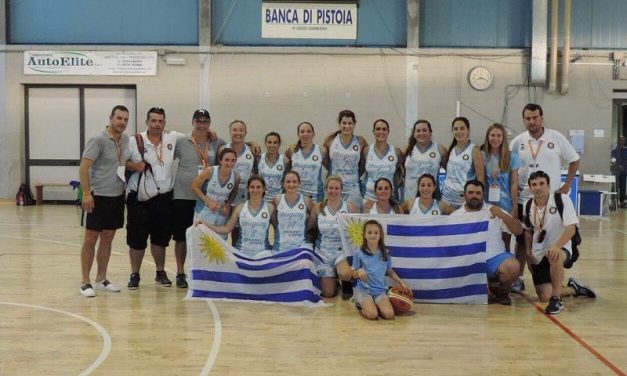Uruguay sigue disfrutando del Mundial de maxibasket