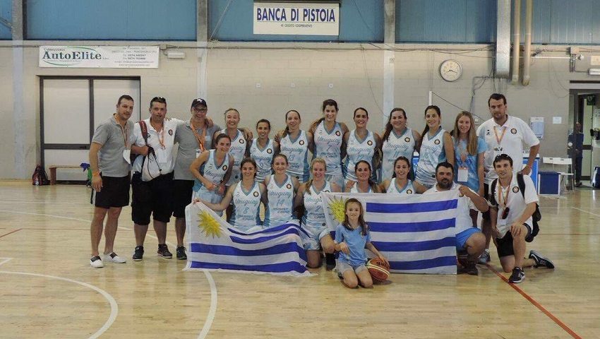 Uruguay sigue disfrutando del Mundial de maxibasket