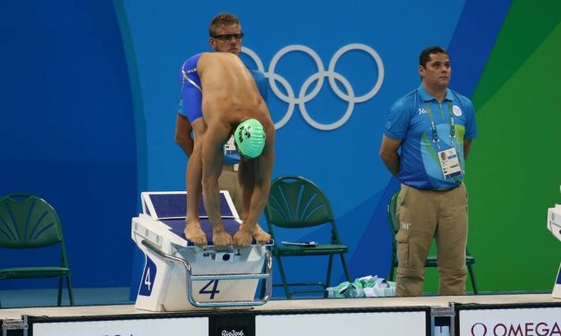 Turno de Melconian en el Mundial de Natación