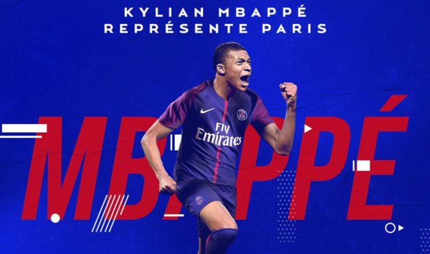 Mbappé ya es jugador del París Saint-Germain