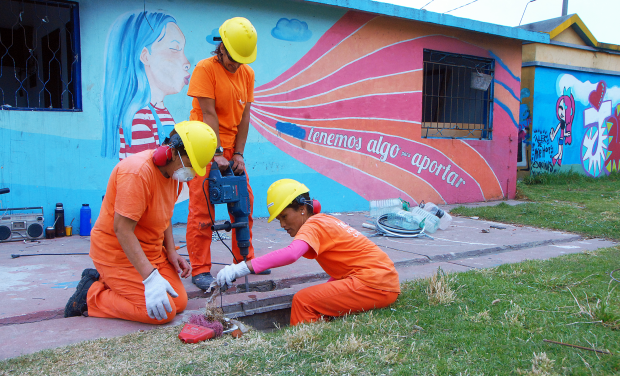 Inauguran obras de mujeres privadas de libertad en Ciudad Vieja