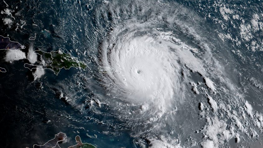 El huracán de Estados Unidos está más cerca al estado de New Jersey