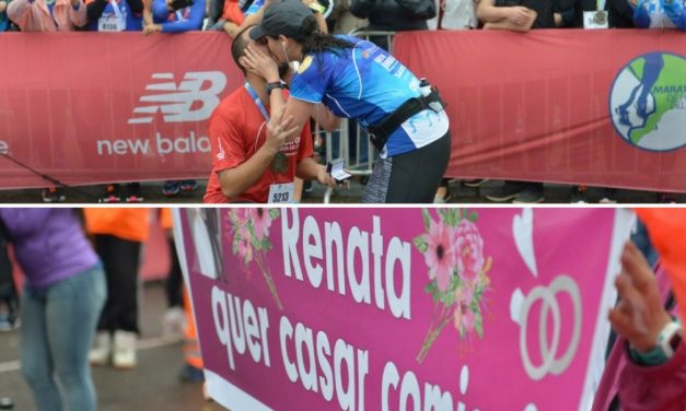 El fotógrafo que capturó la propuesta de matrimonio en medio de la Maratón de Punta