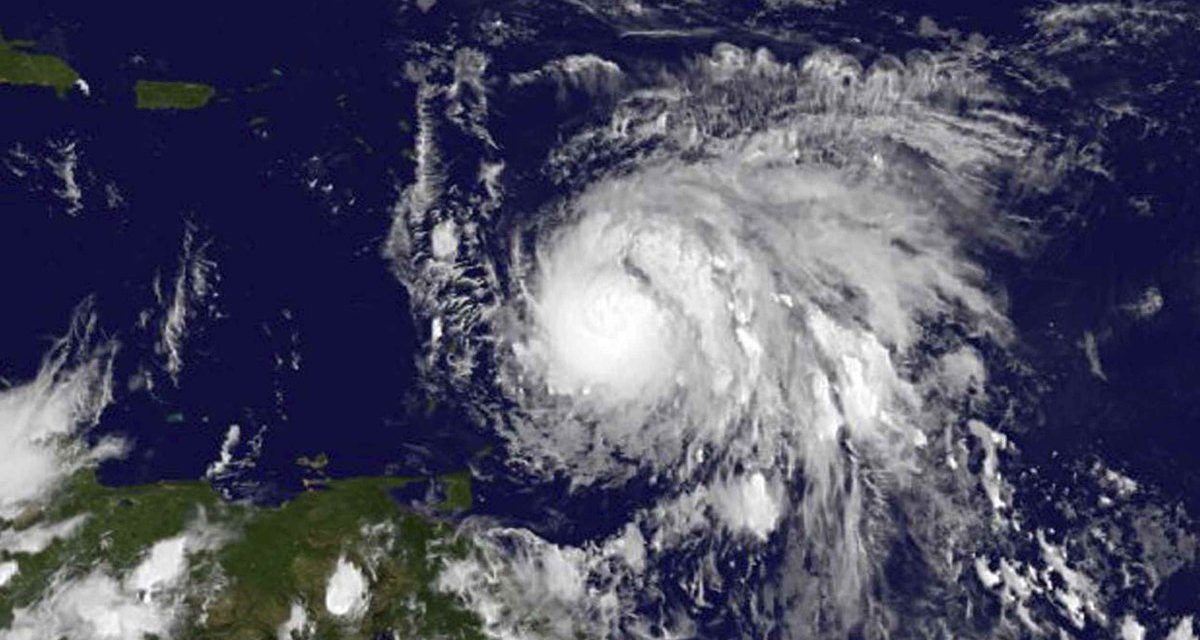 El Huracán María llega a Puerto Rico