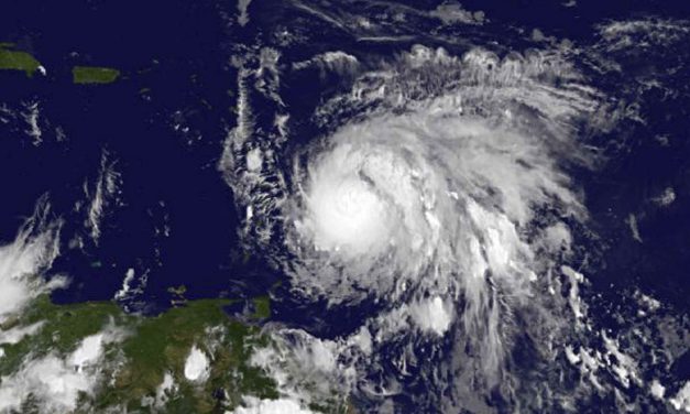 El Huracán María llega a Puerto Rico