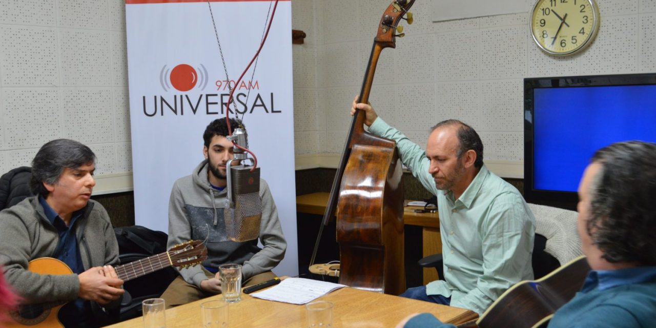 Pablo y Los Musicians compartieron sus canciones en la radio