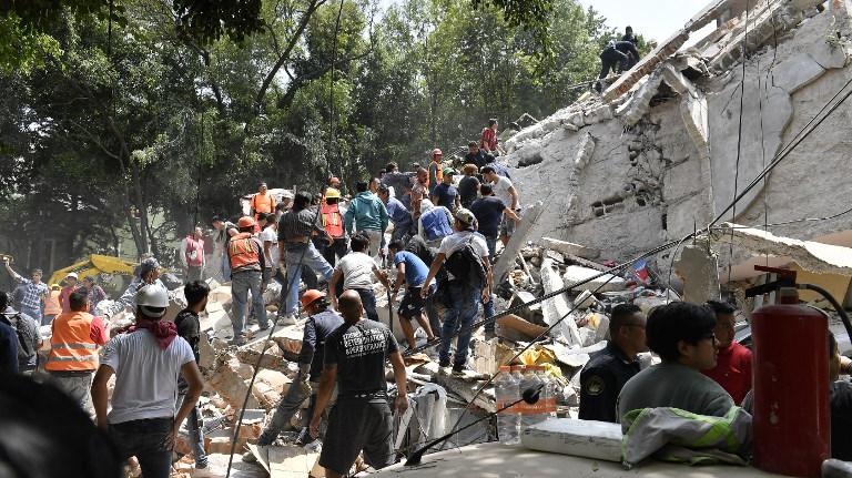 México volvió a temblar: 200 muertos y cientos de desaparecidos