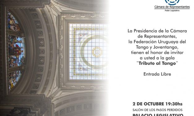 «Tributo a La Cumparsita» hoy en el Palacio Legislativo