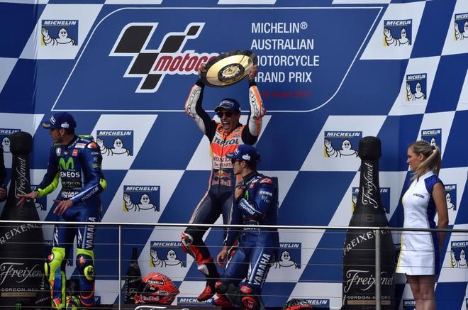 Márquez saca ventaja en MotoGP