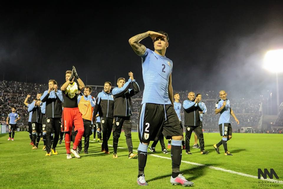 La selección uruguaya se despide para viajar a Rusia