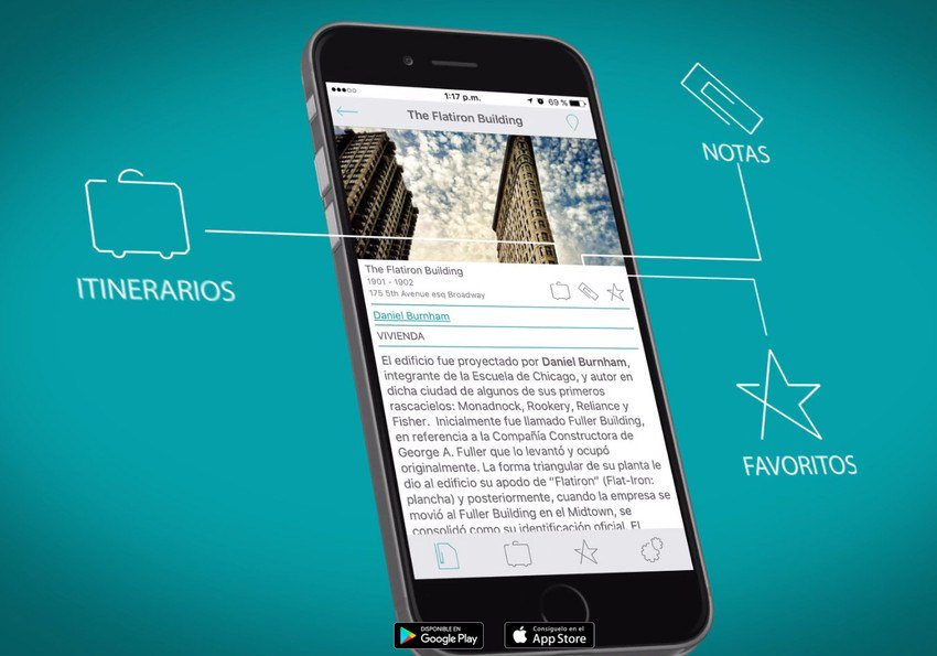 Los edificios más icónicos del Uruguay en una app