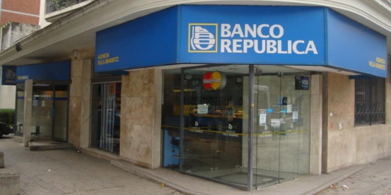 Algunas sucursales del Banco República no atenderán al público por emergencia sanitaria