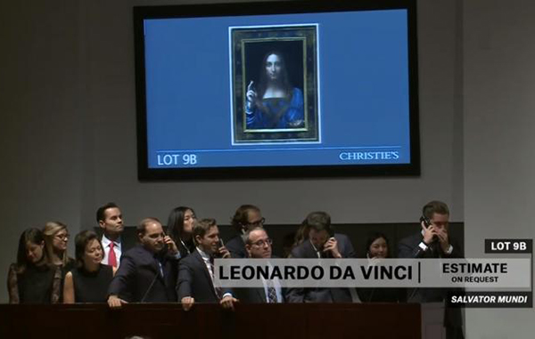 Un Da Vinci: el cuadro más caro de la historia