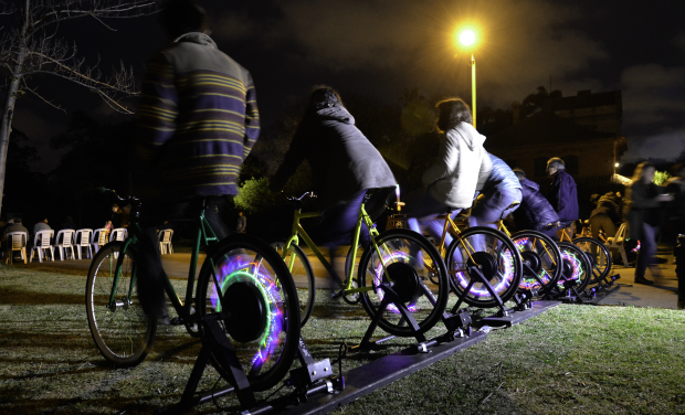 Mundo Pedal en el Parque Rodó