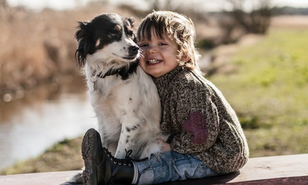 Terapia asistida con perros en niños