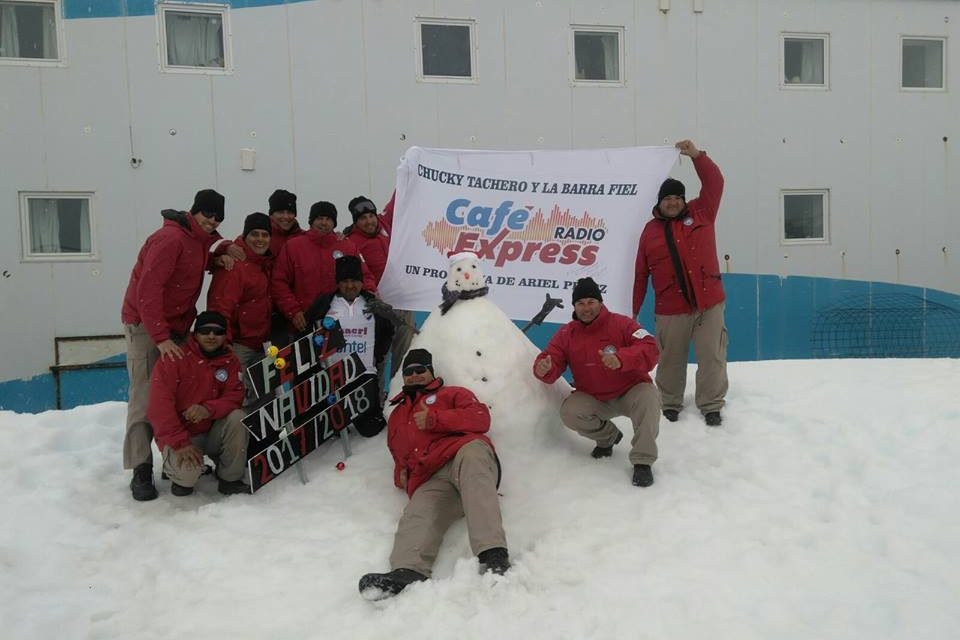 ¡CAFÉ EXPRESS en la Antártida!