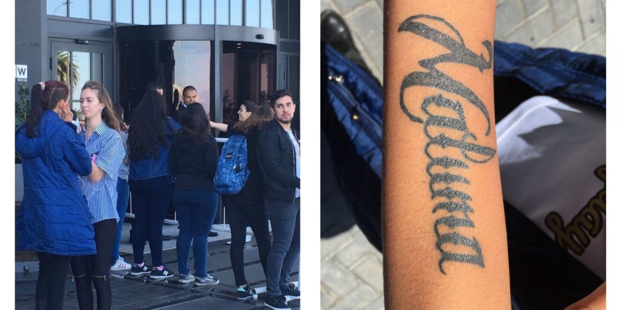 La fan de Maluma tiene un tatuaje de 10 cm con el nombre de su ídolo